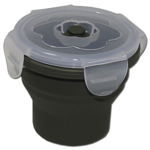 MFH Folding Food Container olive