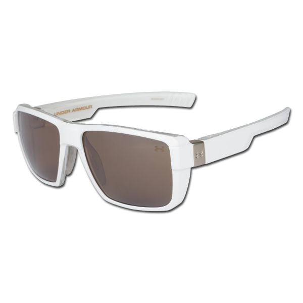 Sunglasses Under Armour Recon white/brown