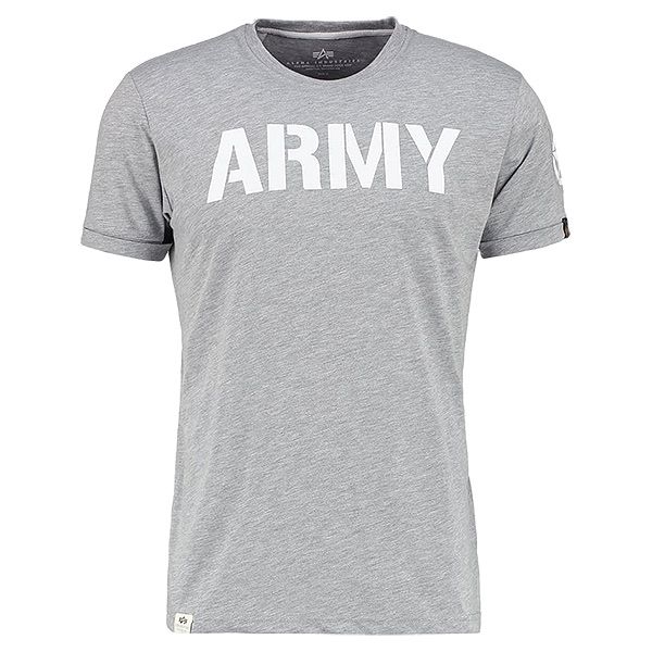 Alpha Industries T-Shirt Army gray