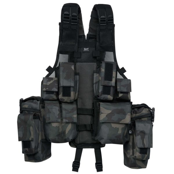 Brandit Tactical Vest darkcamo