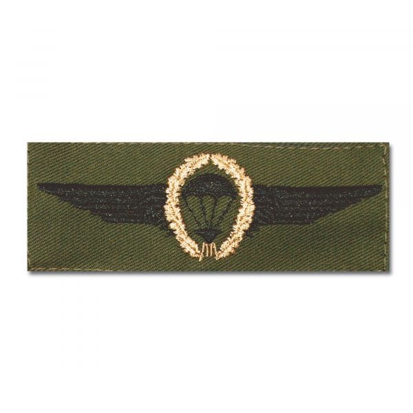 German Airborne branch insignia bronze olive