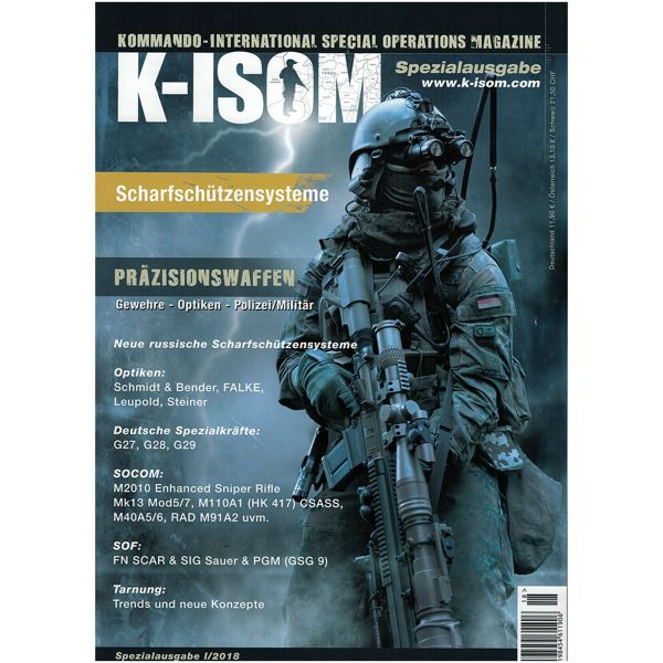 Kommando Magazine K-ISOM Spezialausgabe I/2018 Scharfschützen