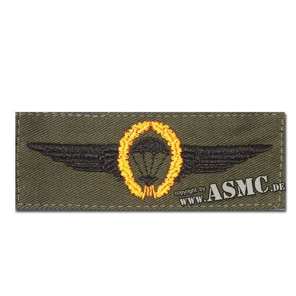 German Airborne branch insignia gold/oliv