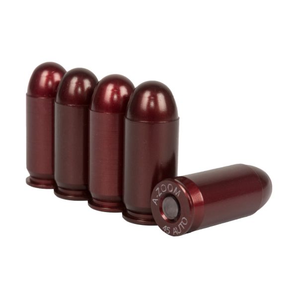 A-Zoom Training Cartridges Cal.45 Auto 5-Pack