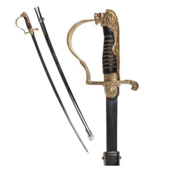 Prussian Saber With Lion Head