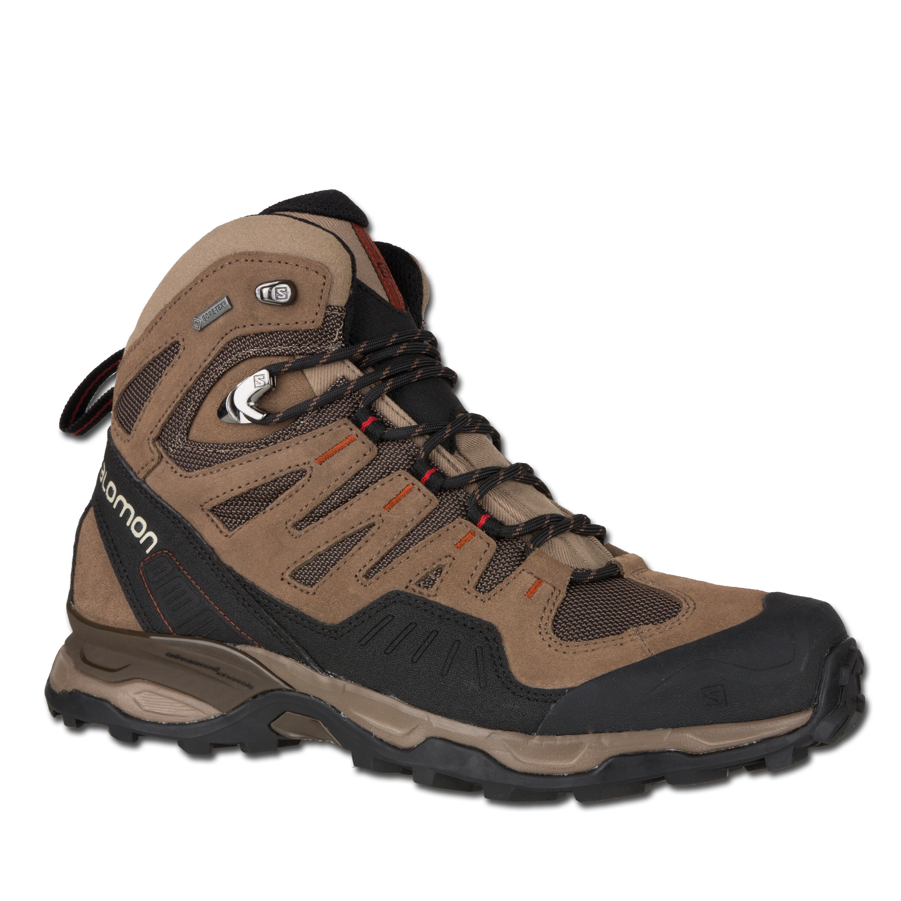 Shoe Salomon Conquest GTX brown | Shoe Conquest GTX | Hiking Shoes | Shoes | Footwear | Clothing