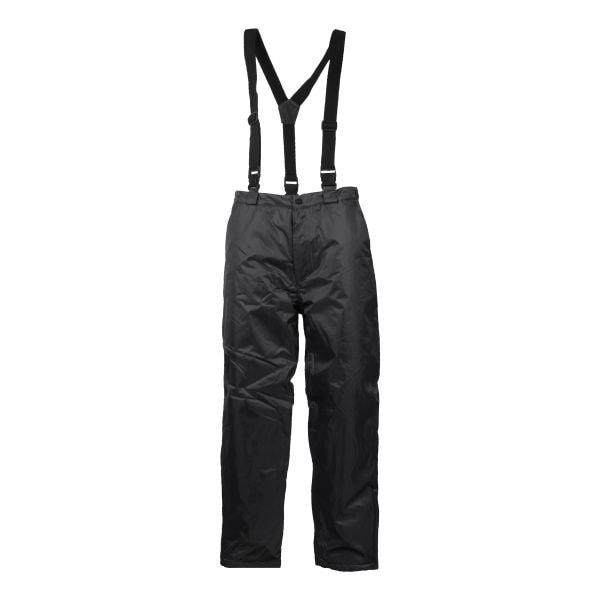 Thermo Pants with Suspenders black
