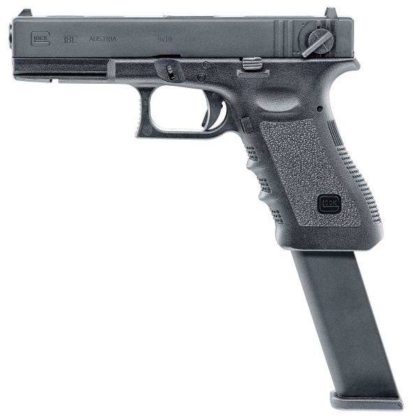 Glock Airsoft Pistol 18C Gen3 1.0 J GBB black