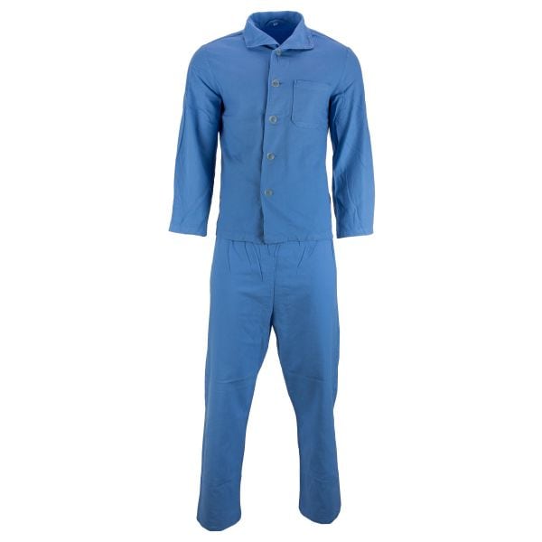 Used German Armed Forces Pajamas light blue