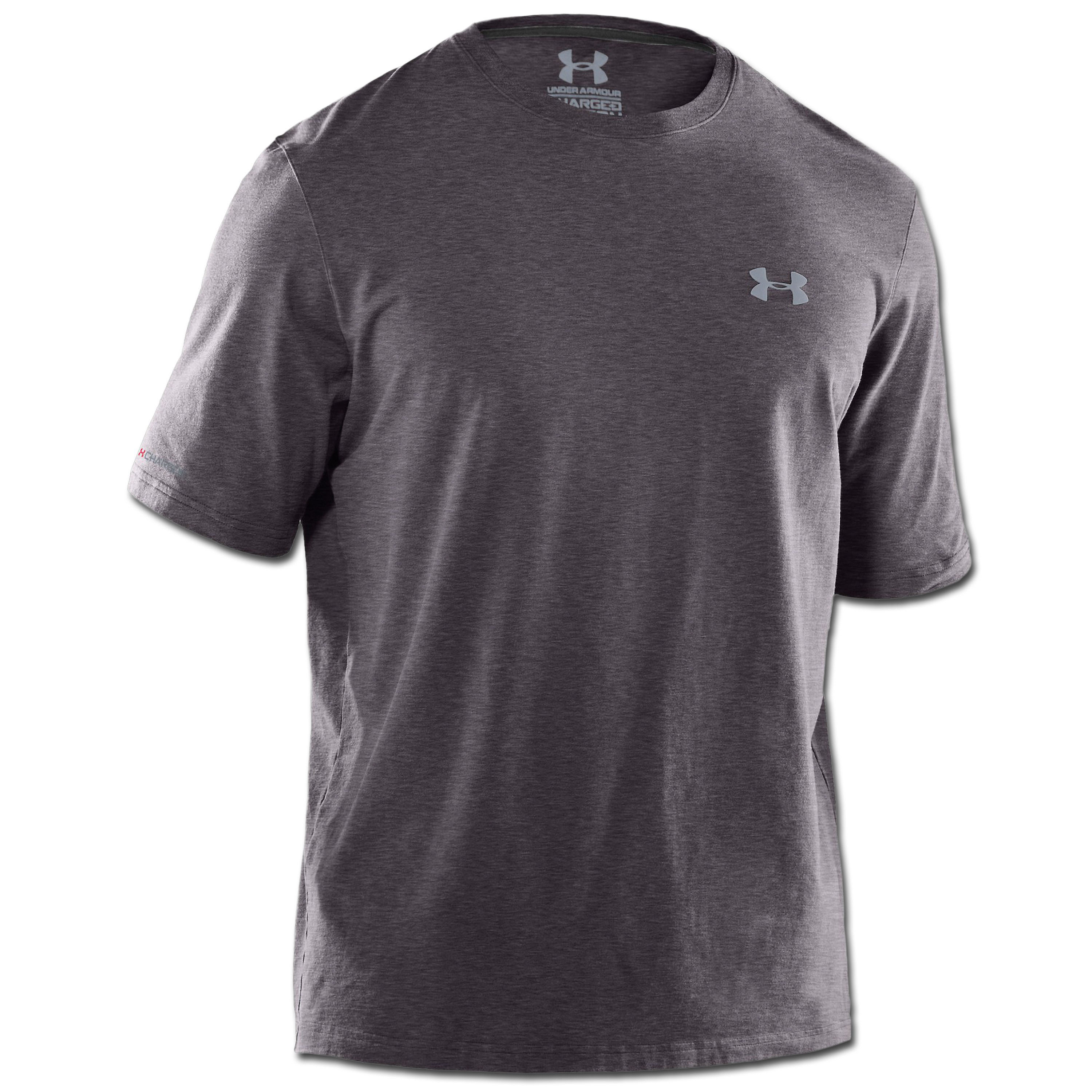 Under Armour HeatGear Charged Cotton T-Shirt gray | Under Armour ...