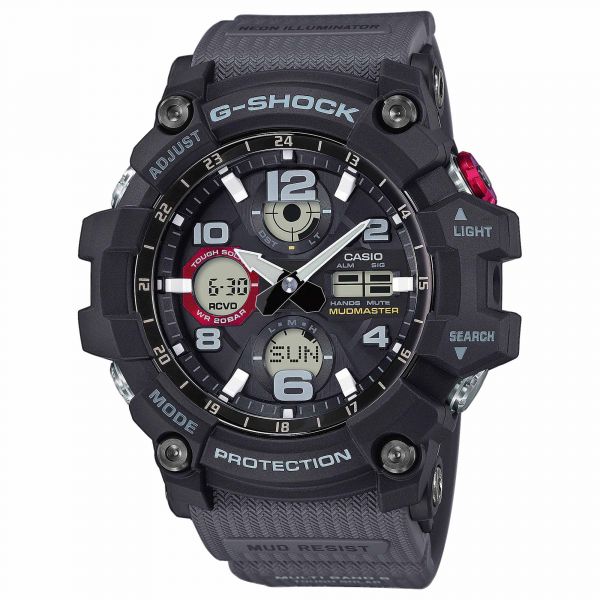 Casio Watch G-Shock Mudmaster GWG-100-1A8ER black/red