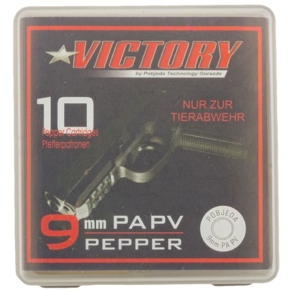 Victory 9 mm Pepper Ammunition 10-Pack