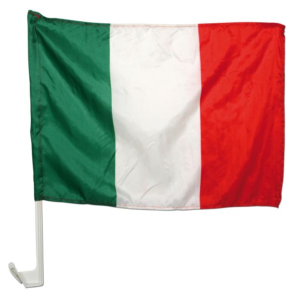 Italy Fan Flag Set with Flag and Window Holder