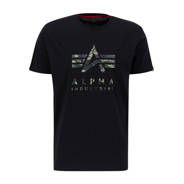 Alpha Industries T-Shirt Clothing black Camo | Alpha Men | PP | Shirts | | Shirts black T-Shirt Industries Camo PP