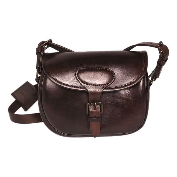 Shoulder Bag Leather brown