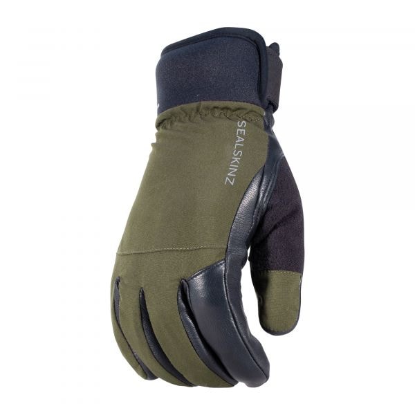 Sealskinz Waterproof All Weather Hunting Gloves olive black