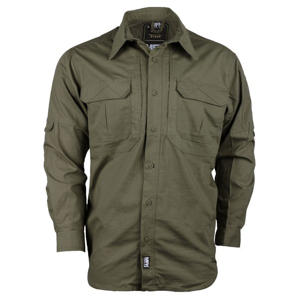 MFH Tactical Long Arm Shirt Stake olive