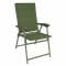 Army Folding Chair with Armrest olive