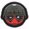 TacOpsGear 3D Patch PVC Tacticons No.43 No Hero Smiley Emoji