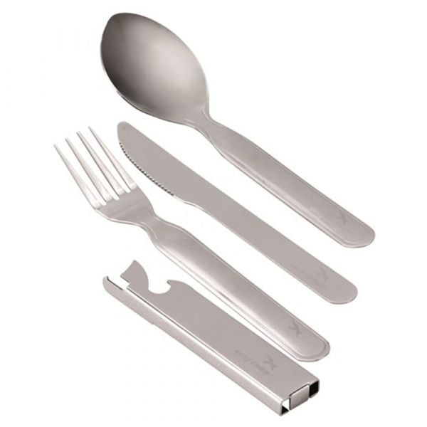Easy Camp Cutlery Set Deluxe silver