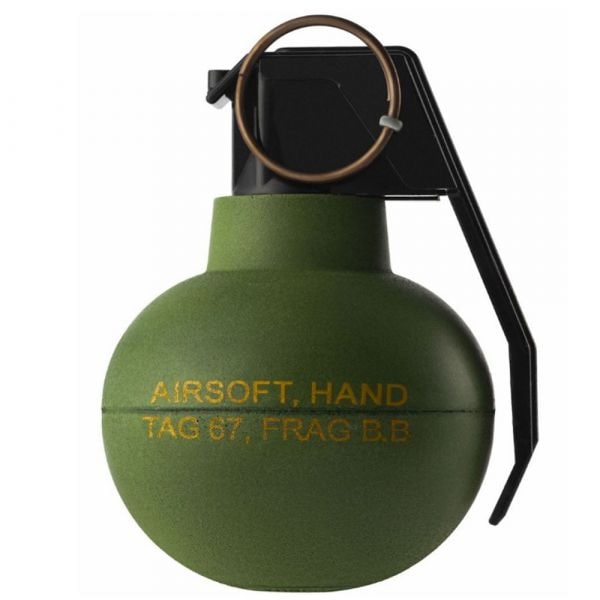 Taginn Airsoft Grenade with Spoon TAG-67 olive