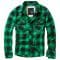 Brandit Check Shirt Oversize black/green