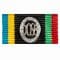 Service ribbon DOSB badge silver