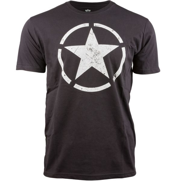 T-Shirt | | Industries T-Shirt Shirts Star Star Shirts Alpha | | Clothing Industries Alpha Men | black black