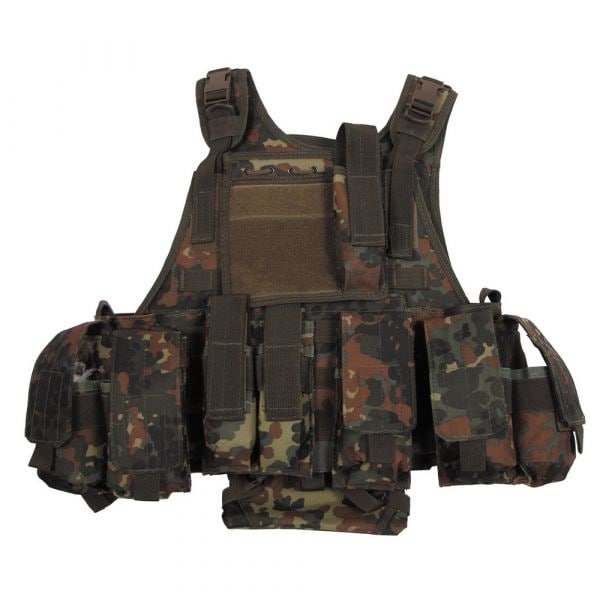 MFH Army MOLLE Double Mag Pouch Flecktarn for sale online 