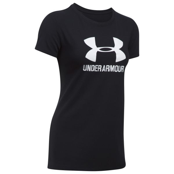 Under Armour Women T-Shirt Sportstyle Crew black