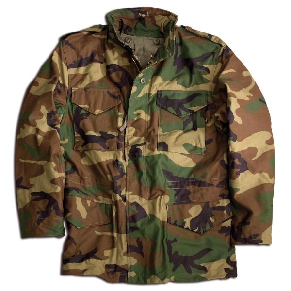 Purchase the Alpha Industries Field Jacket M65 woodland by ASMC