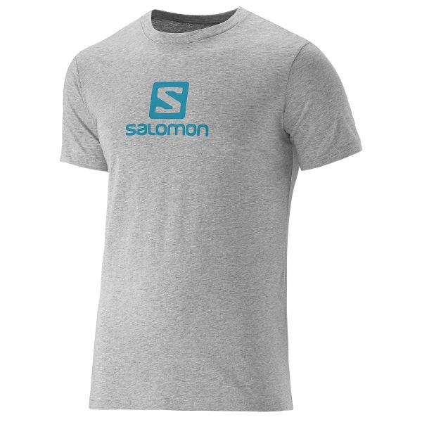 T-Shirt Salomon Cotton Tee gray | Cotton Tee gray | Shirts | Shirts | Men | Clothing