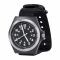 Mil-Tec Wrist Watch US-Style S Steel IP black