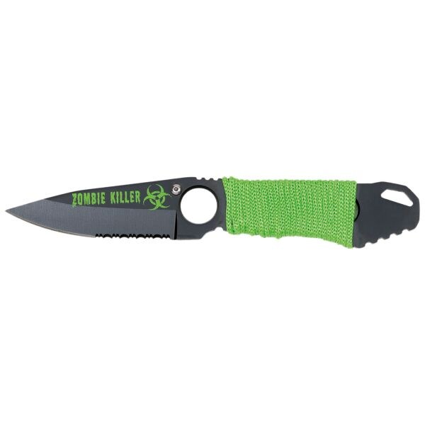 Haller Zombie Dead Neck Knife Paracord green