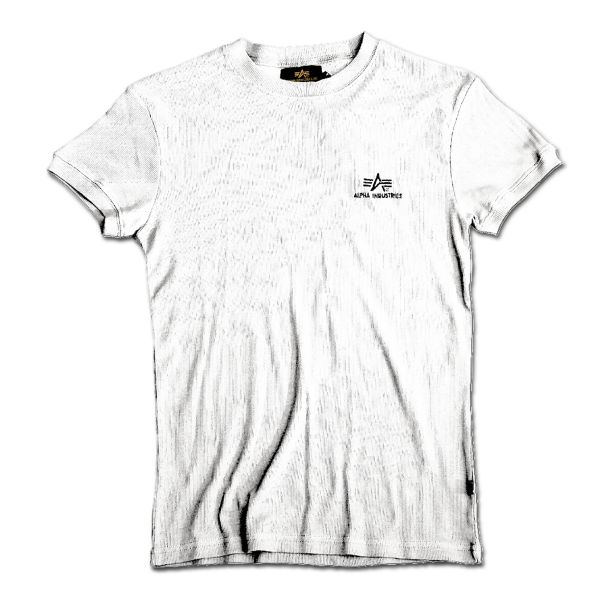 T-Shirt Alpha Sport Rib white