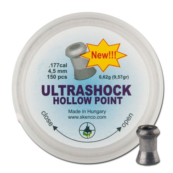 Pellets Ultra Shock Hollow Point 4.5 mm 150 pcs