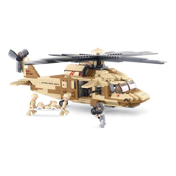 Sluban Blocks Black Hawk Helicopter M38-B0509