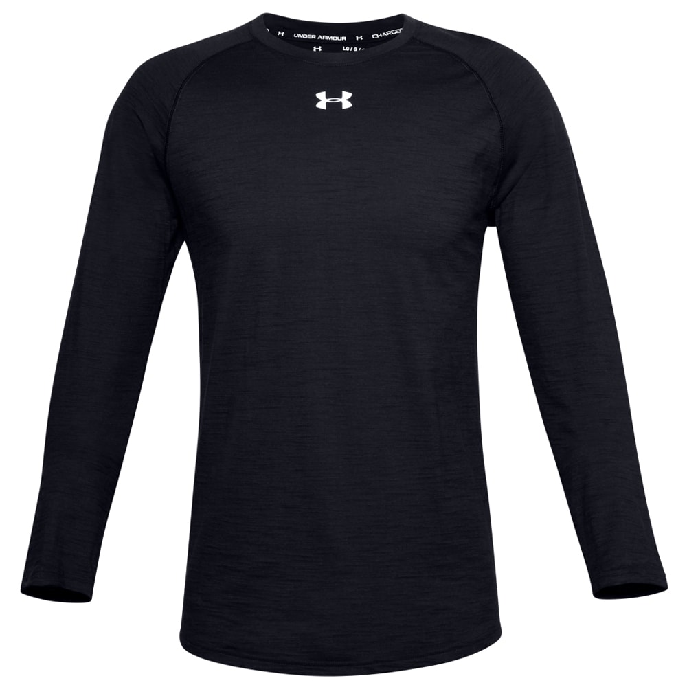 Purchase the Under Armour Shirt Charged Cotton LS black by ASMC