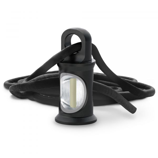 KHS Pendent Trigatag with Leather Cord black