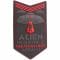 JTG 3D Patch Alien Invasion X File Tactical Unit red