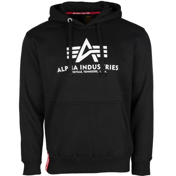 Purchase the Alpha Industries Hoodie Basic black by ASMC