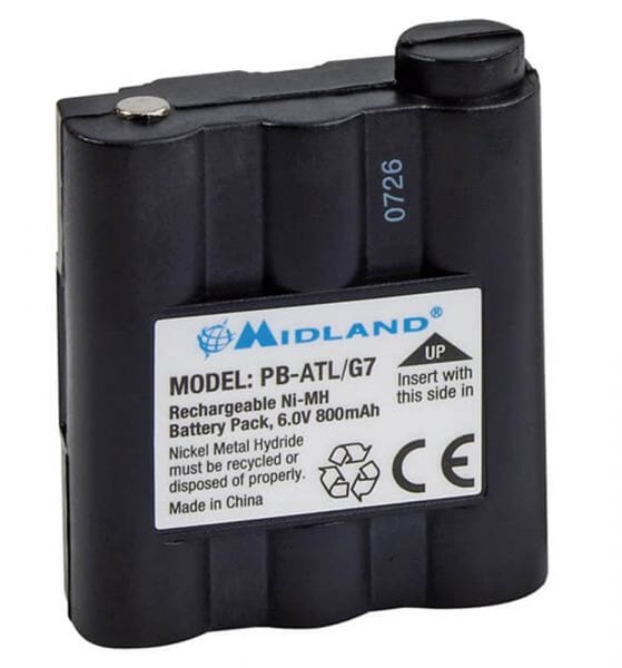 Midland Battery Pack for G7 800 mAh