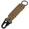 EDCX Keychain parachute line 2-in-1 coyote brown