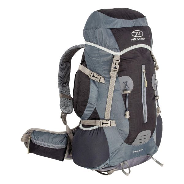 Highlander Backpack Rocky 35+5L 40L black/gray