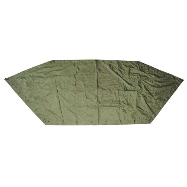 Used Austrian Armed Forces Tent Tarp olive