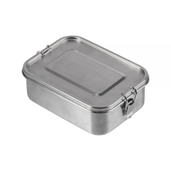 Mil-Tec Lunchbox Stainless Steel 18x14x6.5 cm