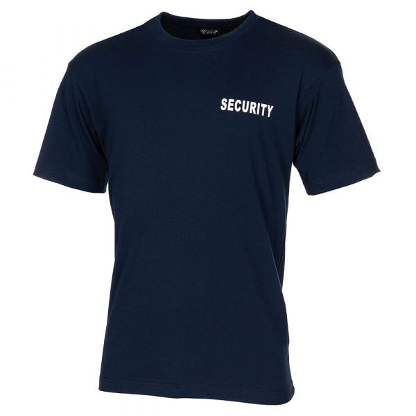 MFH T-Shirt Security blue