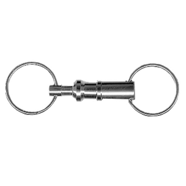 Universal Quick Release Keyring silver