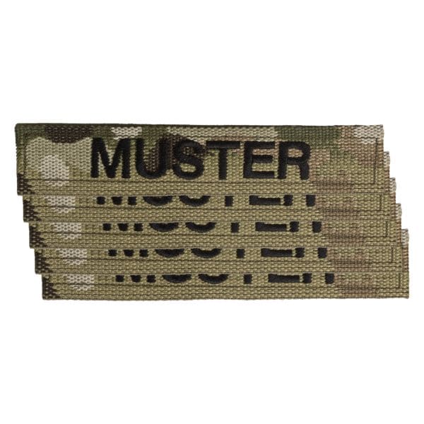 Name tapes 5 pack Multicam