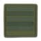 Rank Insignia French Lieutenant Colonel olive/black